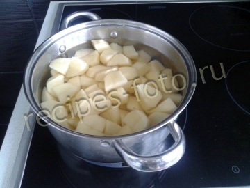 Свинина с картошкой и грибами