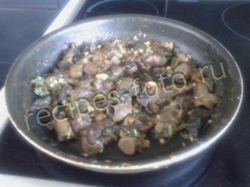 Свинина с картошкой и грибами