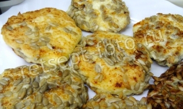 Сырники с семечками