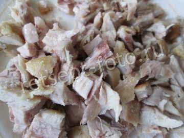 Сырные корзиночки с начинкой из курицы