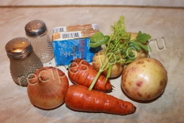 Сырный суп с плавленым сыром без мяса