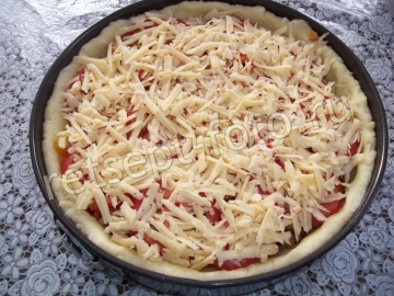 Сытный картофельный пирог с фаршем