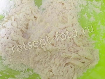 Татарский балиш с фаршем и картошкой