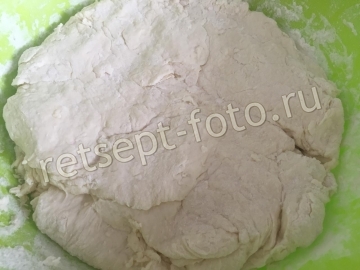 Татарский балиш с фаршем и картошкой