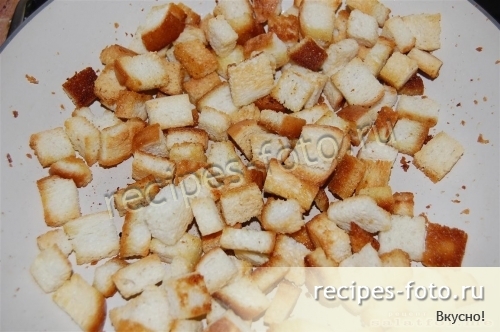 Салат "Цезарь" с креветками