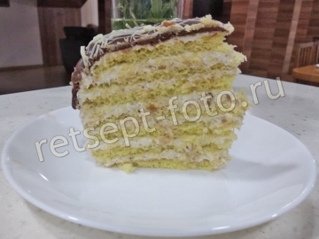 Торт "Апфельмусс" с яблочным пюре