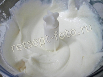 Торт "Домик" из печенья и творога с изюмом