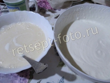 Торт "Килиманджаро" с персиками