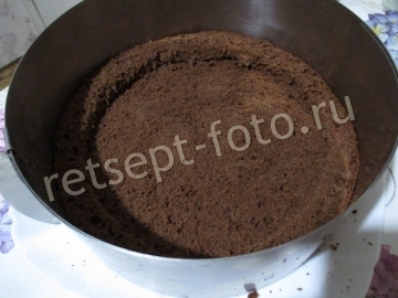 Торт "Килиманджаро" с персиками