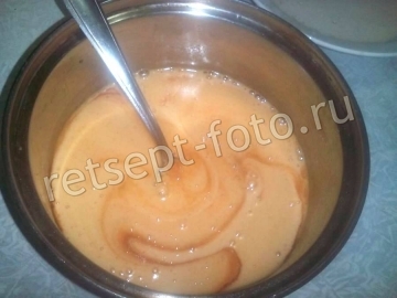 Торт "Медовик" со сгущенкой без сметаны