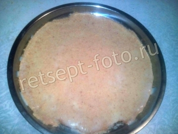 Торт "Медовик" со сгущенкой без сметаны