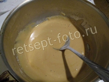 Торт "Медовик" с заварным сметанным кремом