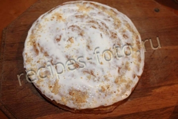 Торт "Медовик" без масла со сметанным кремом
