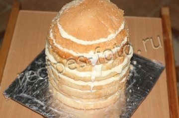 Торт "Миньон" из мастики своими руками