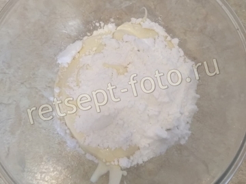 Торт "Молочная девочка" с творожным кремом