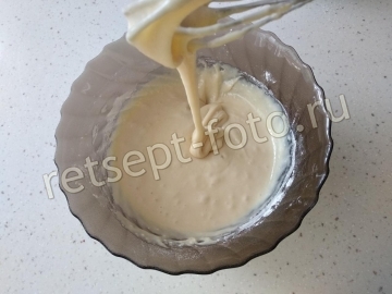Торт "Молочная девочка" со сметанно-сливочным кремом и персиками