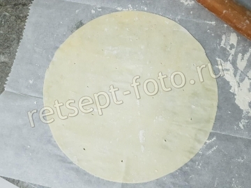 Торт "Наполеон" на маргарине с заварным кремом