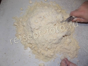 Торт "Наполеон" со сгущенкой и творогом