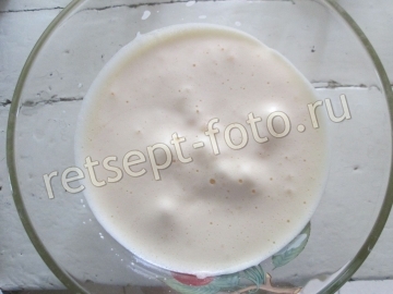 Торт из кукурузной муки с творожным кремом