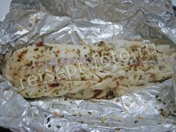 Треска с сыром в духовке