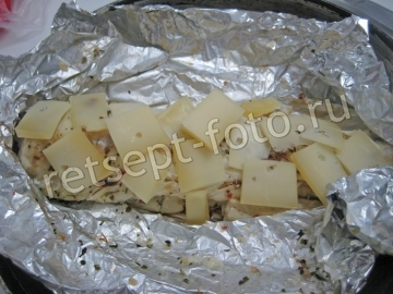 Треска с сыром в духовке