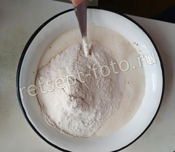 Цельнозерновой хлеб на кефире без дрожжей