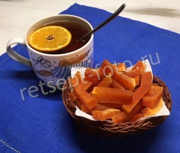 Цукаты из тыквы для детей 2 года
