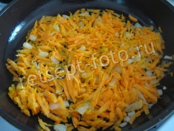 Тушеная фасоль с овощами