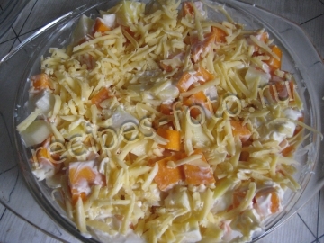Тушеная картошка с тыквой в духовке
