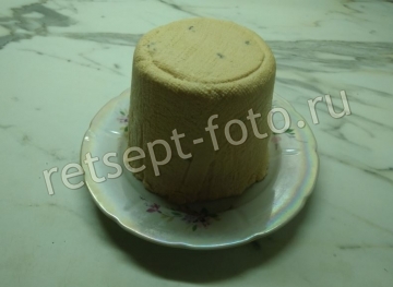 Творожная пасха со сгущенным молоком и изюмом