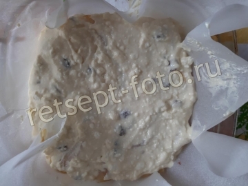 Творожная запеканка с грушей и изюмом для детей 2 года