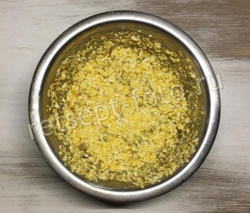 Творожная запеканка с грушей и кукурузными хлопьями для детей 2 года