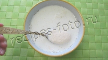 Творожная запеканка с манкой и фруктами для детей от 1 года