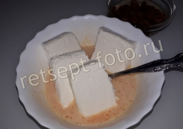 Творожная запеканка с манкой и изюмом для детей 1,5 года