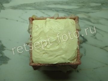Творожная заварная пасха "Царская" с цукатами и желтками