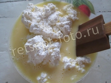 Творожное печенье с корицей