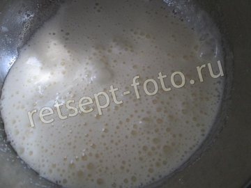 Творожные кексы с белковым кремом