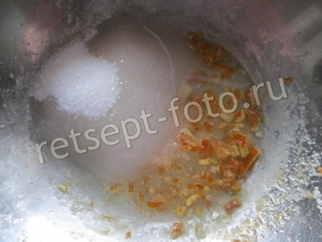 Творожные кексы с белковым кремом