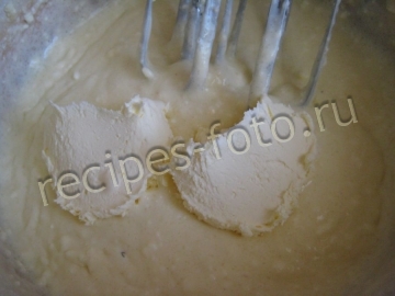 Творожные маффины с лимоном и кремом