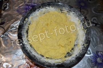 Творожный кулич с изюмом