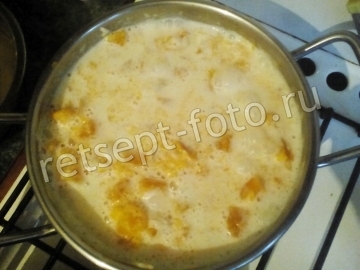 Тыквенная каша с рисом на молоке для детей от 1 года