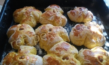 Тыквенные булочки с корицей