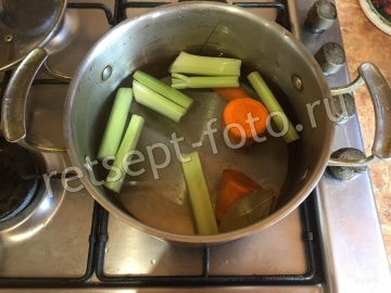 Тыквенный суп-пюре с сыром и фаршем