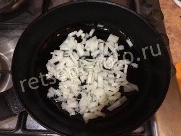 Тыквенный суп-пюре с сыром и фаршем