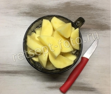 Уха из головы горбуши с водкой