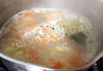 Уха из головы щуки с лимоном