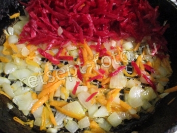 Украинский борщ без мяса