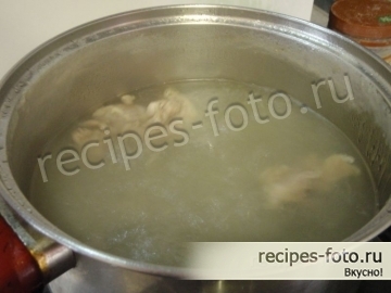Украинский борщ с мясом без свеклы