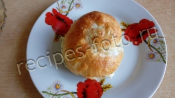 Улитки с сыром из слоеного теста