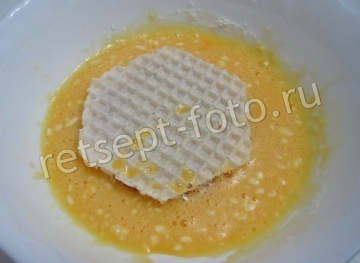 Вафли с фаршем
